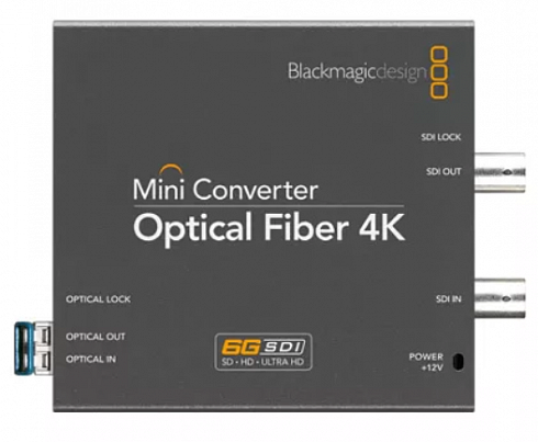 Комплект оптоволоконной коммутации BM mini converter optical fiber 4k